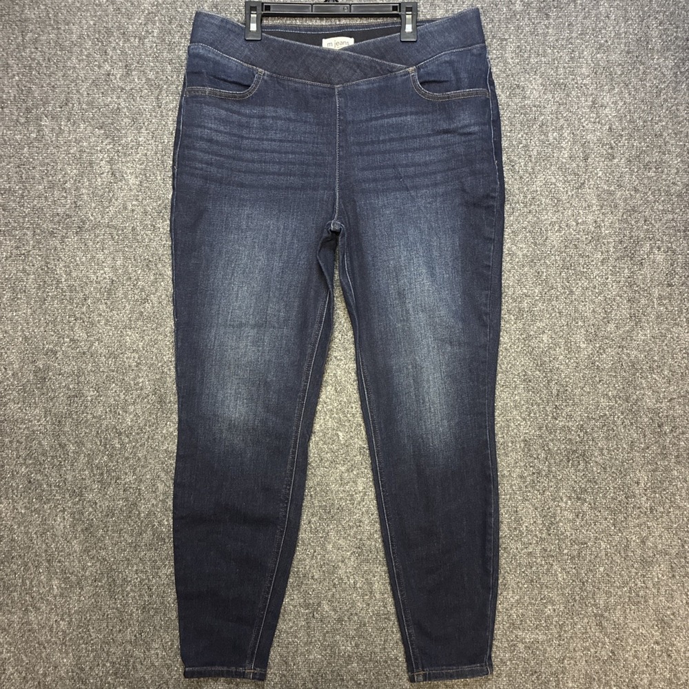 Women's MAURICES Jeans Original Fit Hi Rise Super Skinny Pull On Jeans Large